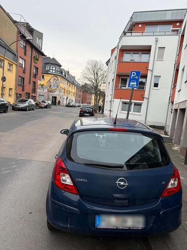 Gebraucht Opel Corsa 75 PS (55 kW) 2007 Blau Kleinwagen