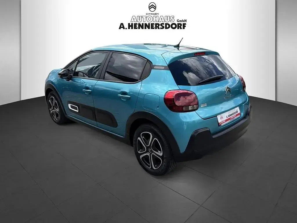 Gebraucht Citroën C3 Feel 83 PS (61 kW) 2021 Spring blue metallic Kleinwagen