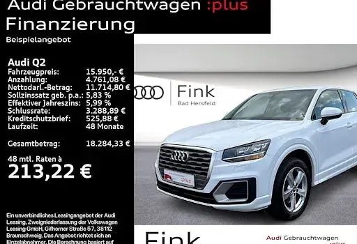 Gebraucht Audi Q2 Sport 116 PS (85 kW) 2019 Weiß SUV