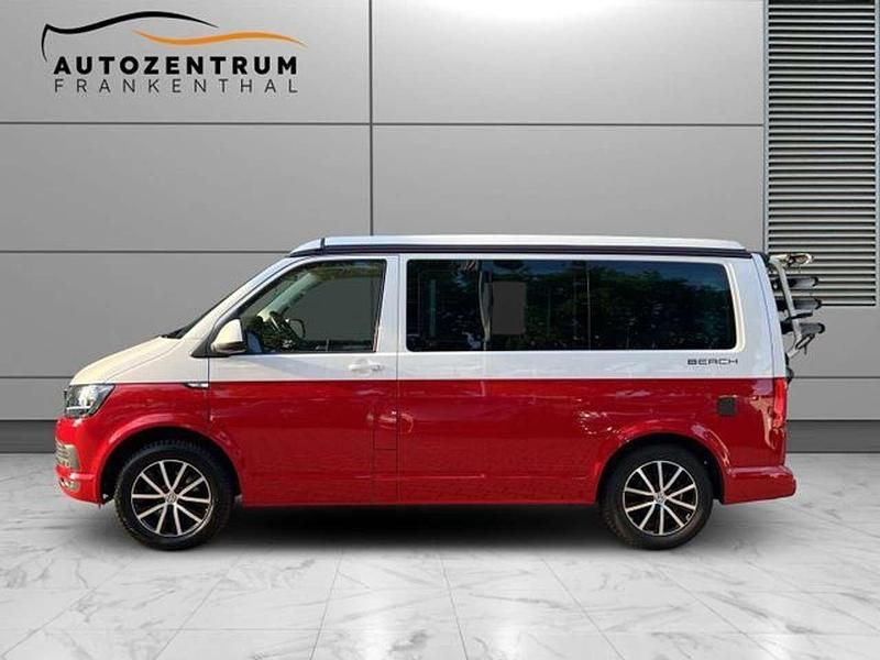 Gebraucht VW California Beach 150 PS (110 kW) 2019 Rot weis Van