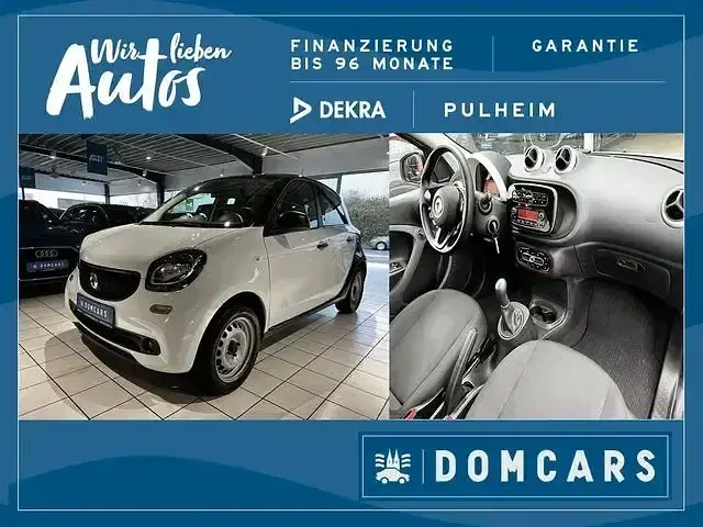 Usata Smart ForFour Basis 71 CV (52 kW) 2019 Bianco Utilitaria