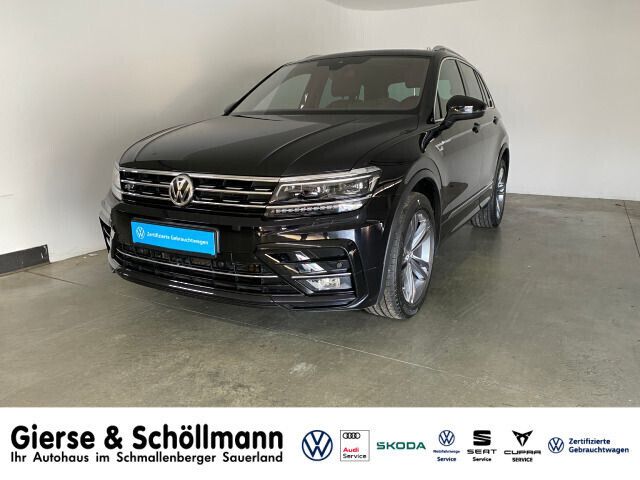 Schwarz Gebraucht 2018 VW Tiguan R-line SUV | 26.950 € (Guter Preis) - Bild 1/4