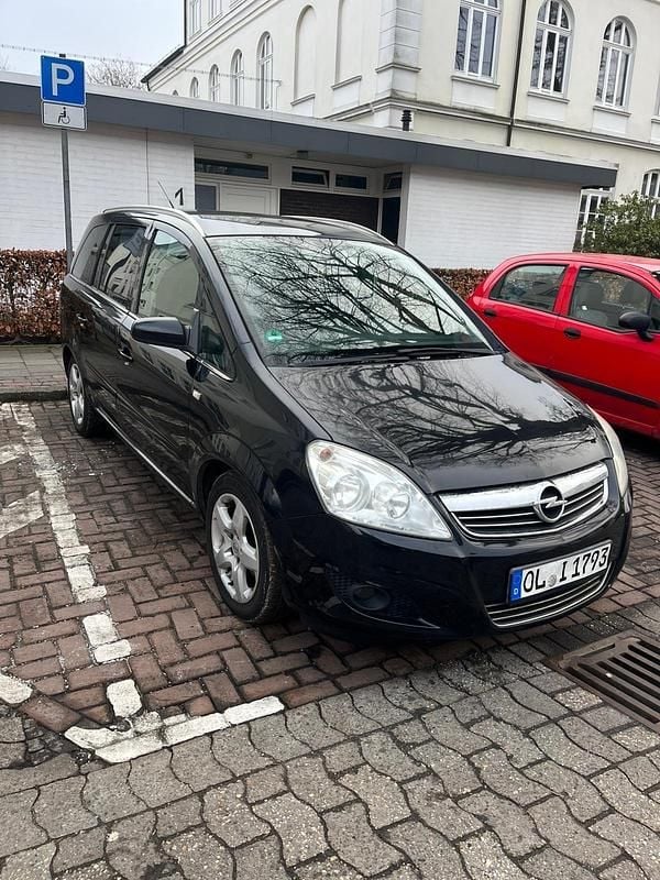 Gebraucht Opel Zafira 125 PS (91 kW) 2009 Schwarz Van / Kleinbus