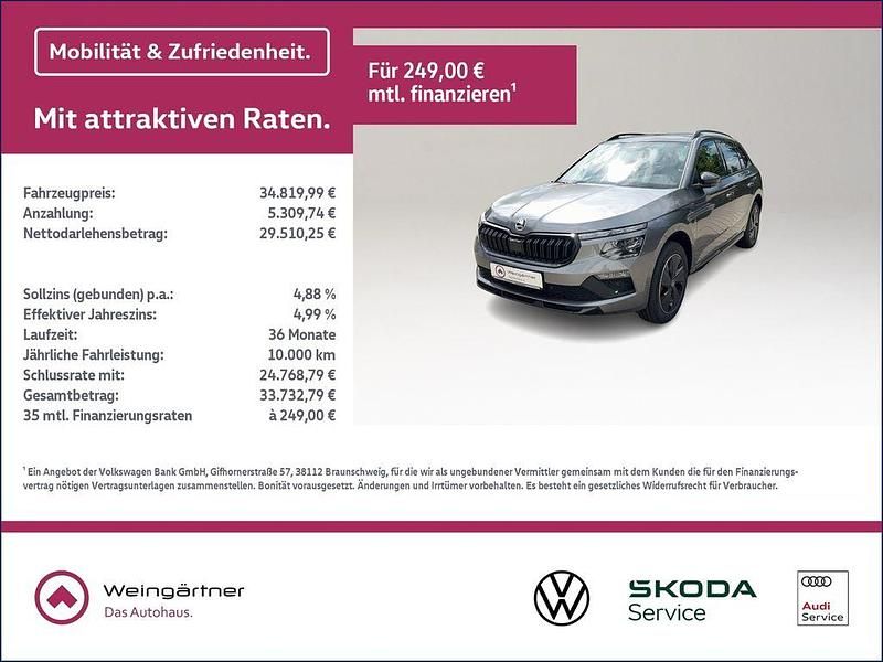 Grau Neu 2025 Skoda Kamiq Monte Carlo SUV | 34.820 € (Teuer) - Bild 1/4