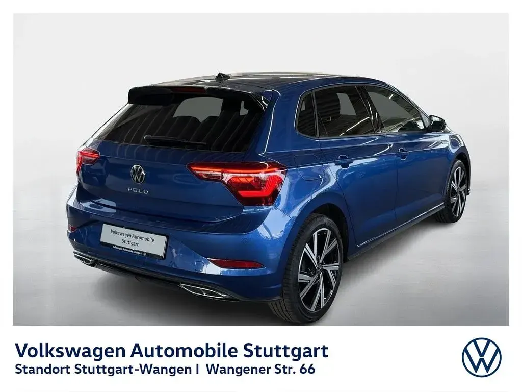 Gebraucht VW Polo R-line 95 PS (69 kW) 2022 Reef blue metallic Kleinwagen