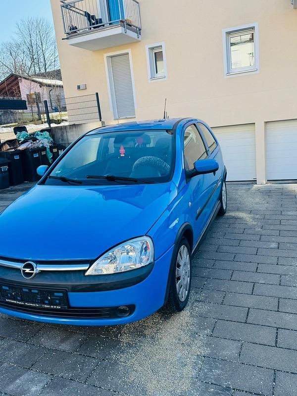 Gebraucht Opel Corsa Elegance 77 PS (56 kW) 2003 Blau Kleinwagen