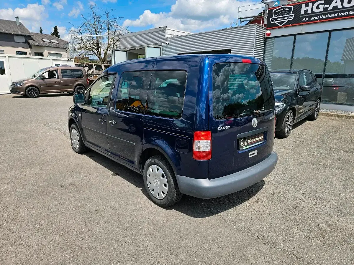 Gebraucht VW Caddy Life 102 PS (75 kW) 2004 Blau Van / Kleinbus
