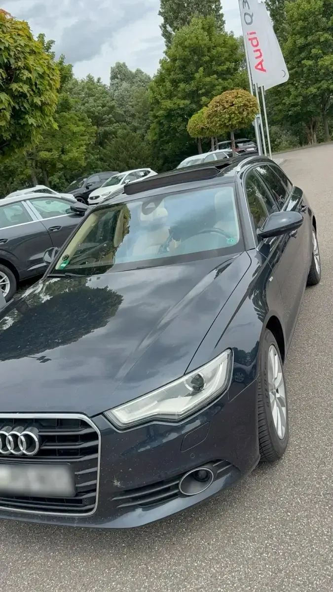 Gebraucht Audi A6 S-Line 204 PS (150 kW) 2012 Blau Limousine