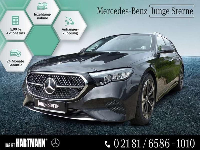 Graphitgrau metallic Gebraucht 2024 Mercedes E220 Avantgarde Kombi | 44.630 € (Superpreis) - Bild 1/4