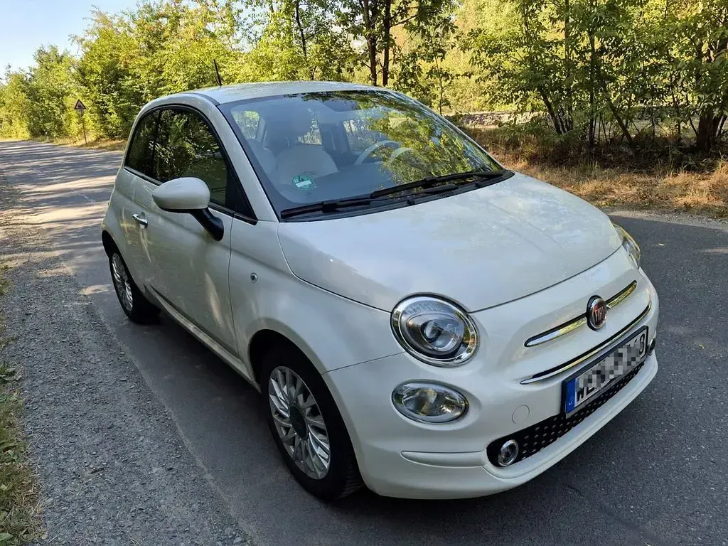 Gebraucht Fiat 500 Lounge 69 PS (50 kW) 2020 Weiß Kleinwagen