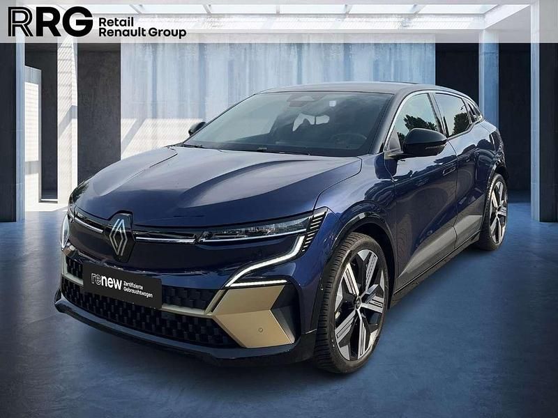 Nachtblau, dach black pearls Gebraucht 2023 Renault Megane E-Tech Iconic Limousine | 27.890 € - Bild 1/3