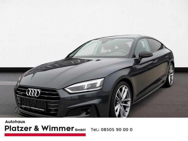 Grau Gebraucht 2019 Audi A5 Sportback S-Line Kleinwagen | 28.490 € (Guter Preis) - Bild 1/4
