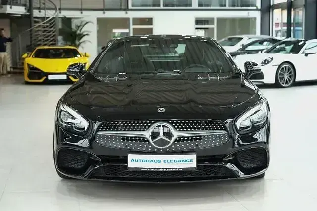Gebraucht Mercedes SL400 AMG line 367 PS (269 kW) 2019 Obsidianschwarz  metalliclack Cabrio
