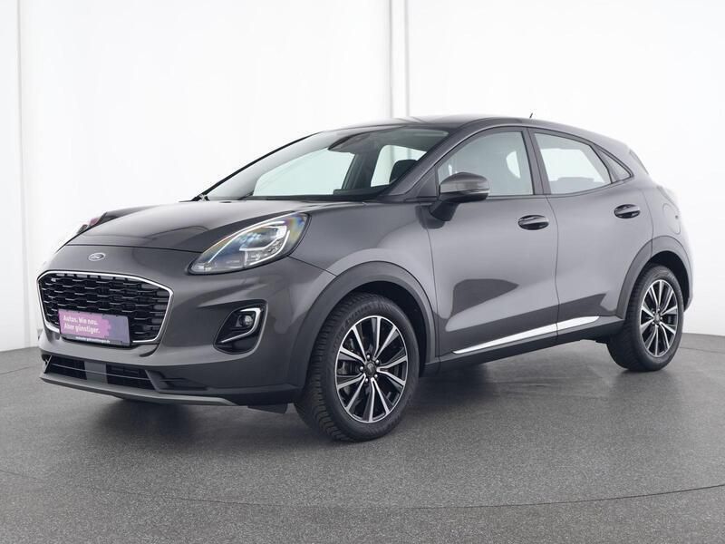 Grau Gebraucht 2021 Ford Puma Titanium SUV | 15.623 € (Superpreis) - Bild 1/4