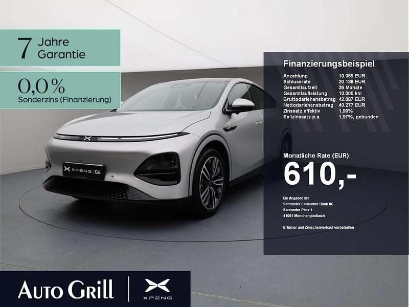Silber Neu 2025 XPENG G6 AWD Performance SUV | 46.865 € (Guter Preis) - Bild 1/4