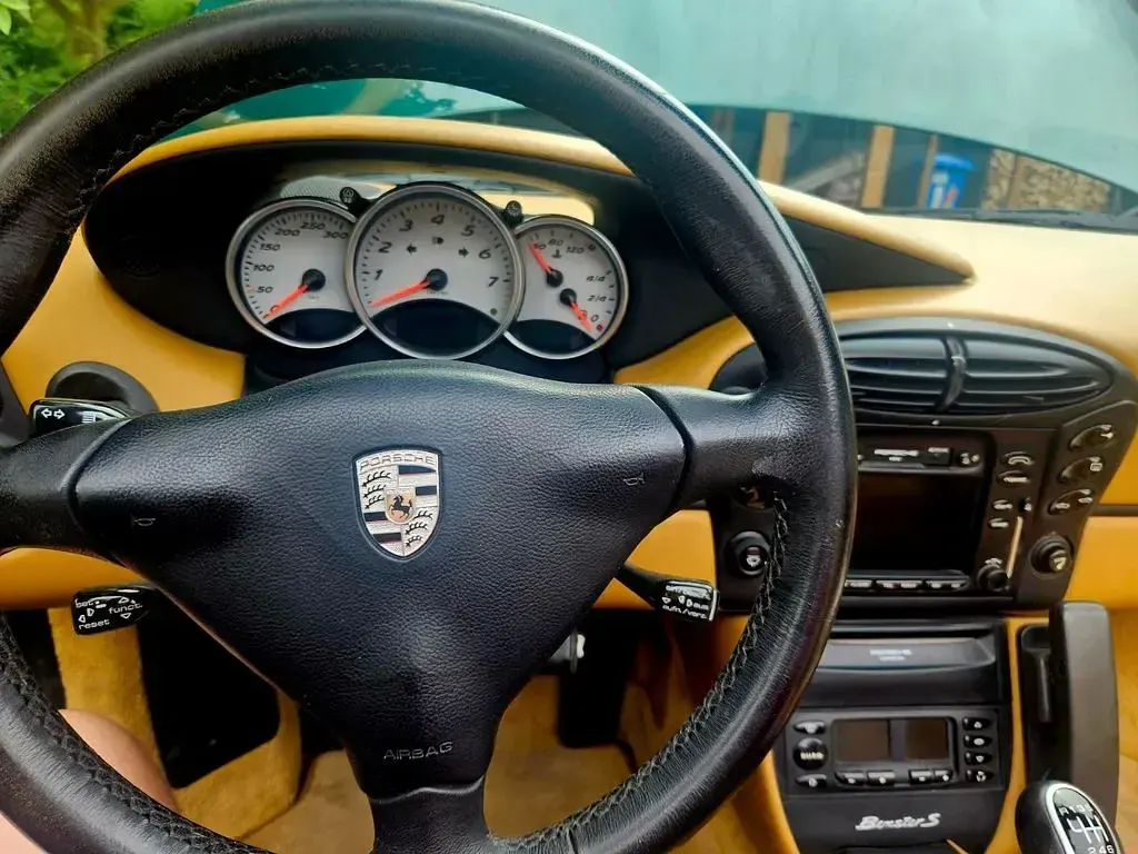 Gebraucht Porsche Boxster S 252 PS (185 kW) 1999 Grün Cabrio