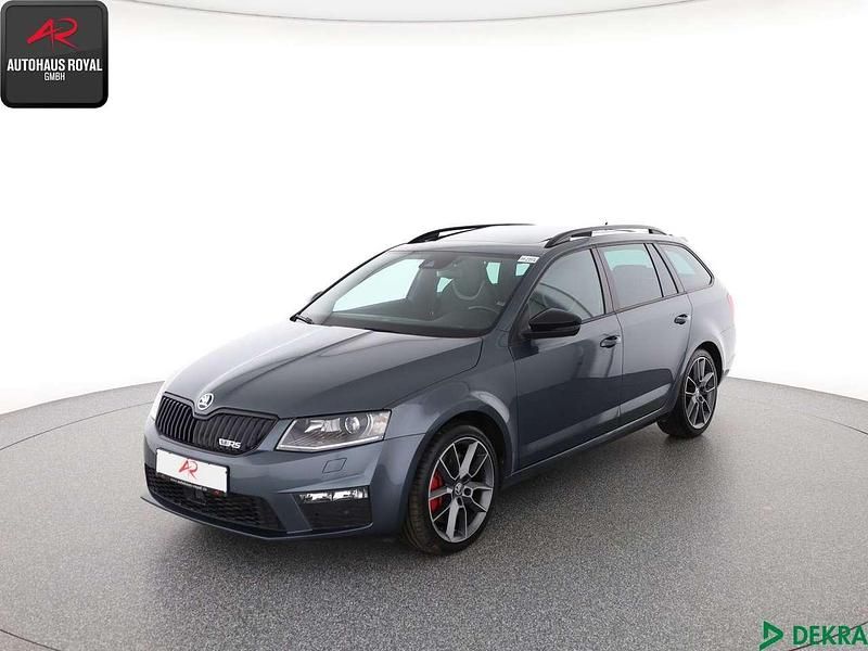Grau Gebraucht 2015 Skoda Octavia RS Kombi | 17.880 € (Fairer Preis) - Bild 1/4