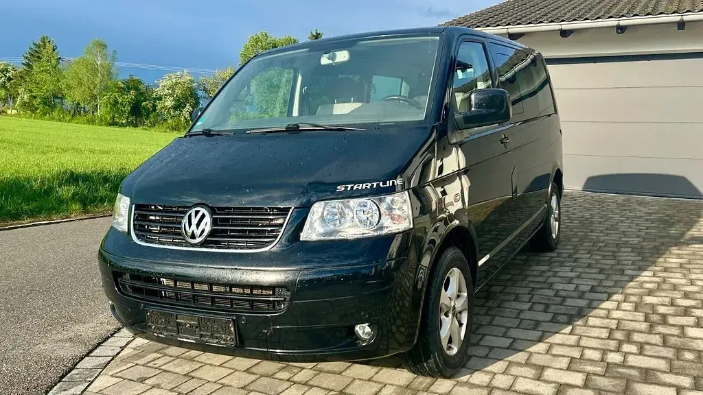 Gebraucht VW Multivan Startline 131 PS (96 kW) 2008 Schwarz Van / Kleinbus