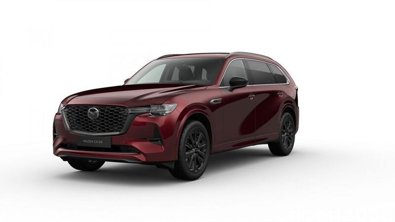 Rot Gebraucht 2024 Mazda CX-80 Homura-Line SUV | 51.999 € (Guter Preis) - Bild 1/3