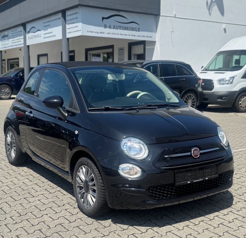 Schwarz Gebraucht 2018 Fiat 500 Pop Star Cabrio | 11.900 € (Fairer Preis) - Bild 1/4