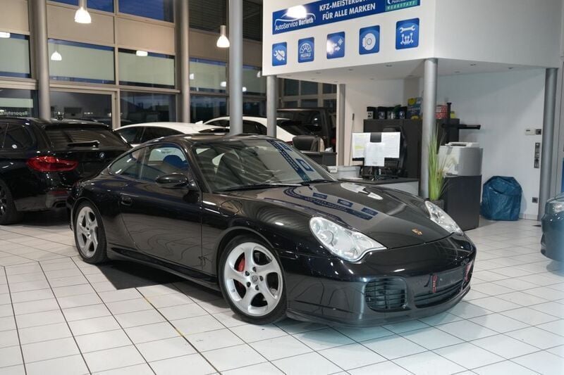 Schwarz Gebraucht 2002 Porsche 911 Carrera 4S Coupé | 34.900 € (Guter Preis) - Bild 1/4