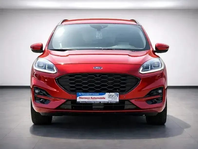 Gebraucht Ford Kuga ST-Line X 225 PS (165 kW) 2021 Lucidrot metallic (metallic) SUV