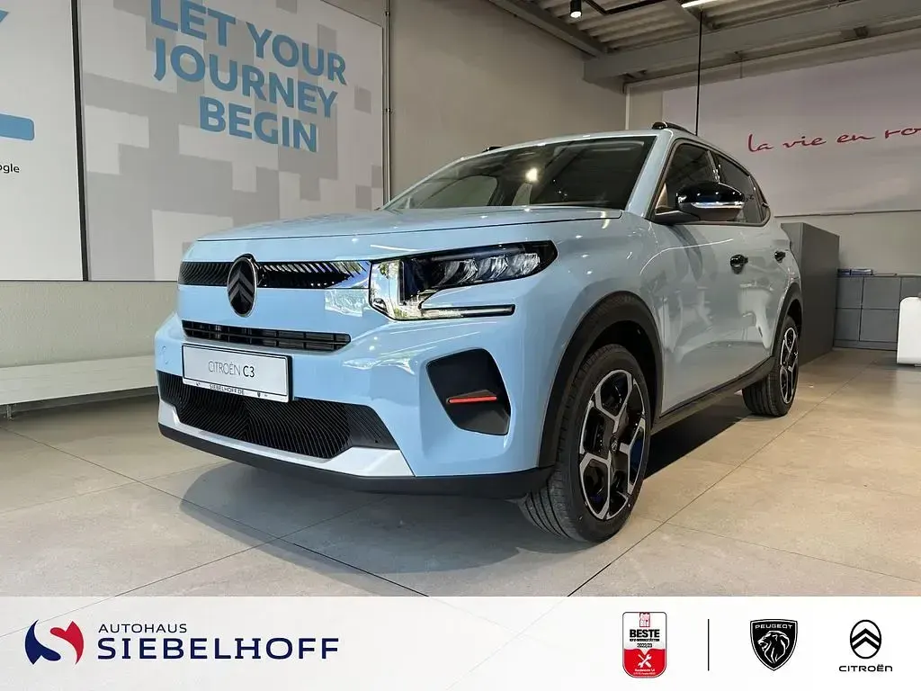 Gebraucht Citroën C3 101 PS (74 kW) 2026 Montecarlo blau SUV