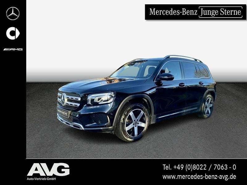 Unilack nachtschwarz Gebraucht 2021 Mercedes GLB200 Progressive SUV | 31.800 € (Superpreis) - Bild 1/4