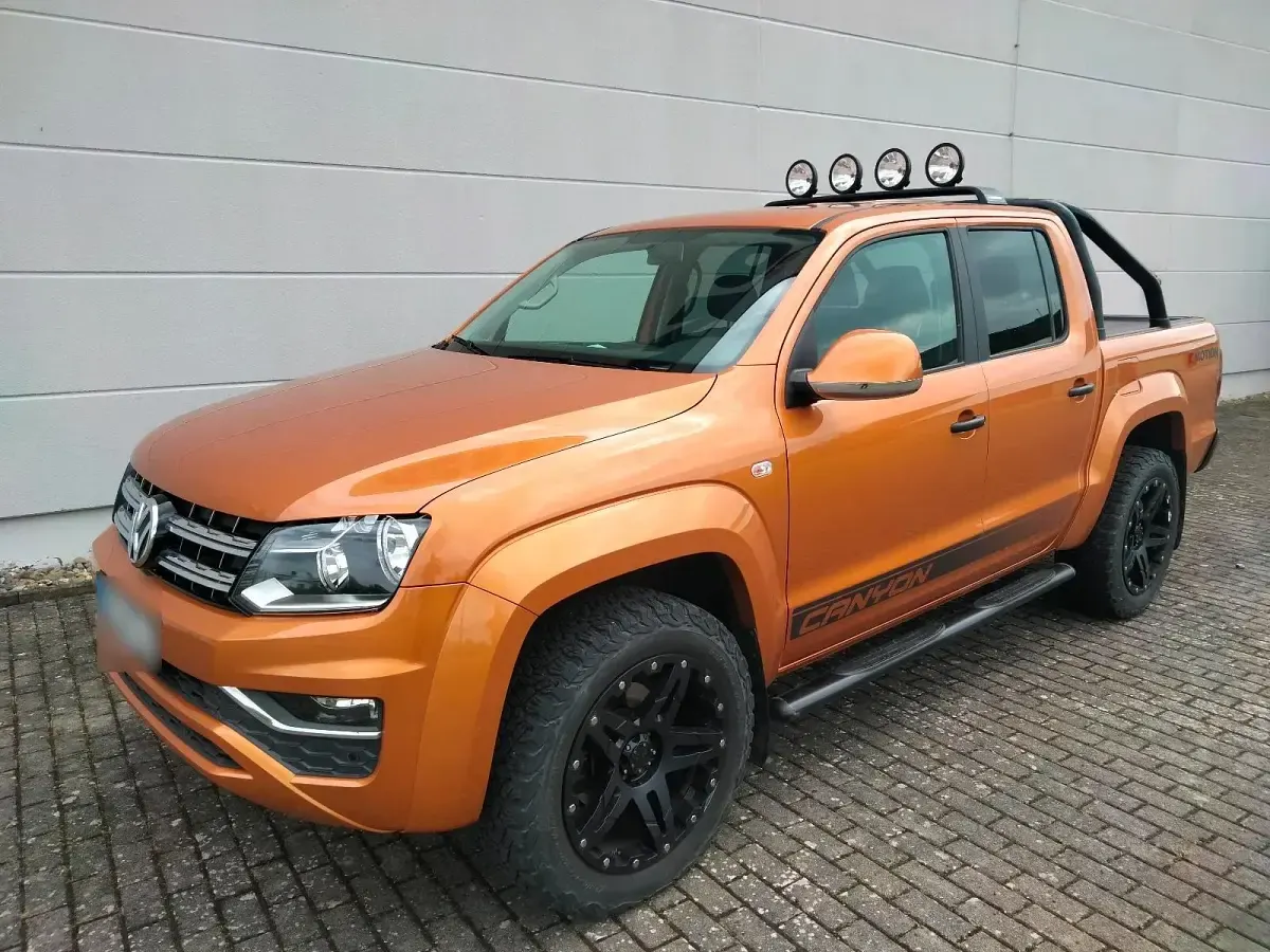 Gebraucht VW Amarok Canyon 204 PS (150 kW) 2017 Orange Pickup