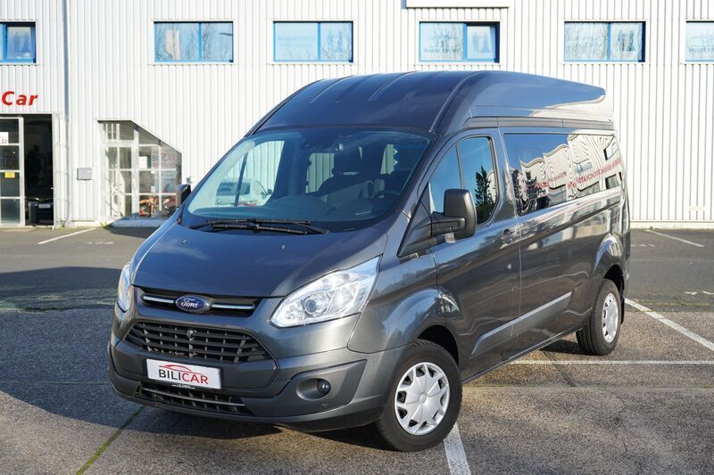 (magneticgrau (metallic)) Gebraucht 2017 Ford Transit Custom Trend Van / Kleinbus | 17.300 € (Teuer) - Bild 1/4