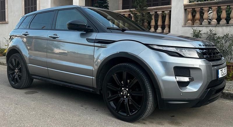 Grau Gebraucht 2014 Land Rover Range Rover evoque SUV | 15.900 € (Teuer) - Bild 1/4
