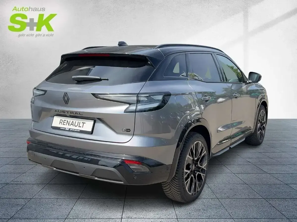 Neu Renault Austral Esprit Alpine 200 PS (147 kW) 2026 Dolomitgrau, black pearlschwarz metallic (grau) SUV
