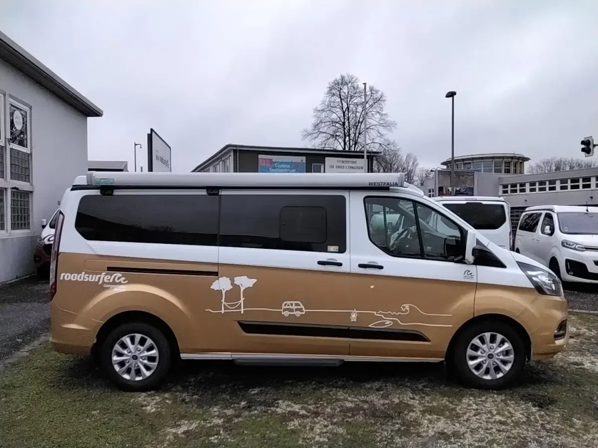 Gebraucht Ford Transit Custom Nugget 150 PS (110 kW) 2022 Weiß Van / Kleinbus