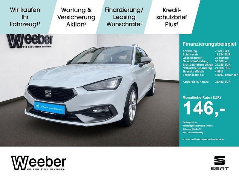 Nevada weiss Gebraucht 2025 Seat Leon FR Kombi | 28.480 € (Guter Preis) - Bild 1/4