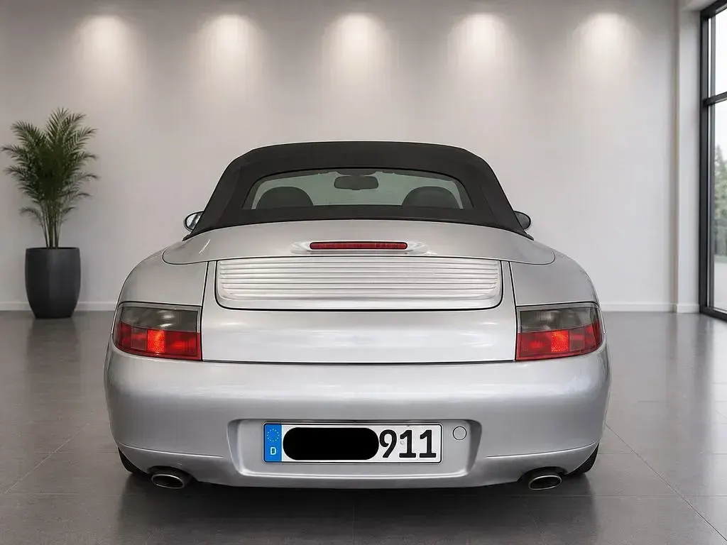 Gebraucht Porsche 911 Carrera Cabriolet 300 PS (220 kW) 1998 Silber Cabrio