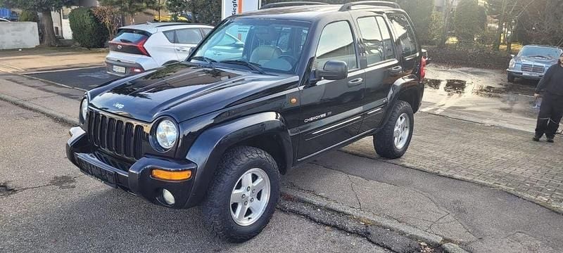 Gebraucht Jeep Cherokee Limited 211 PS (155 kW) 2002 Schwarz SUV