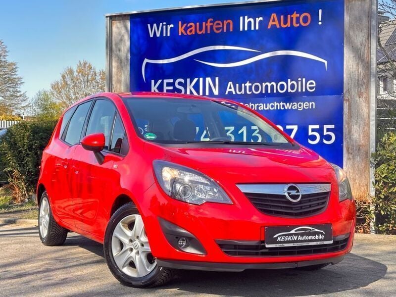 Gebraucht Opel Meriva Edition 101 PS (74 kW) 2010 Rot Van / Kleinbus