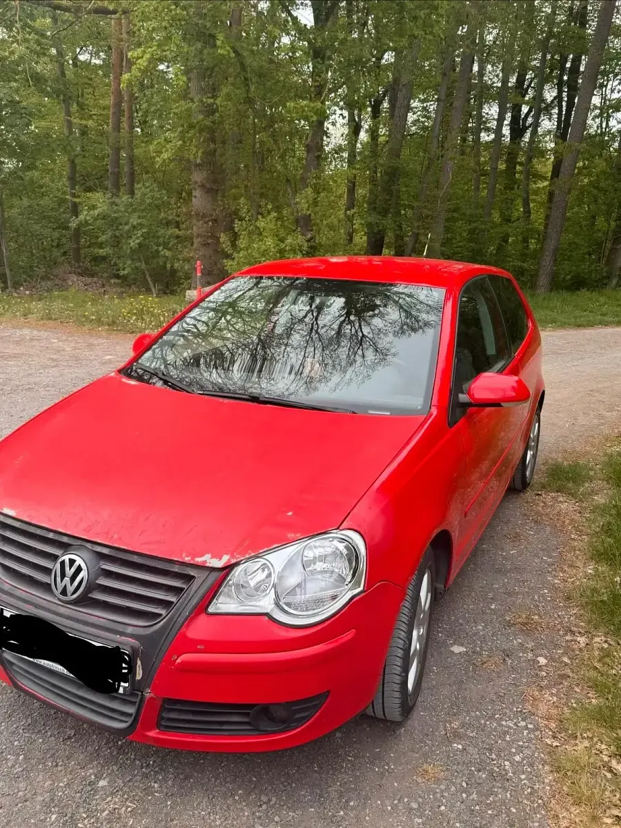 Gebraucht VW Polo 80 PS (58 kW) 2008 Rot Kleinwagen