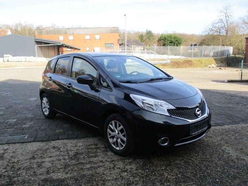Gebraucht Nissan Note Acenta+ 90 PS (66 kW) 2015 Schwarz Kleinwagen