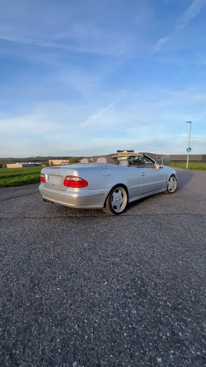 Gebraucht Mercedes CLK230 Edition 2001 Silber Cabrio