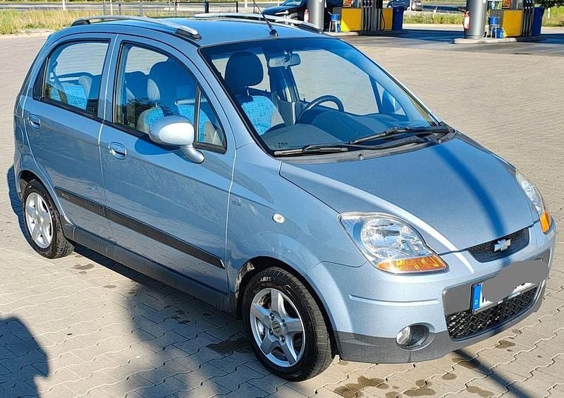 Blau Gebraucht 2009 Chevrolet Matiz SX Kleinwagen | 1.650 € (Fairer Preis) - Bild 1/4