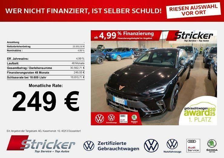 Usata Cupra Leon 150 CV (110 kW) 2025 Nero Berlina