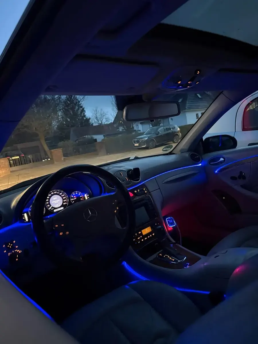 Gebraucht Mercedes CLK240 170 PS (125 kW) 2003 Blau Coupé