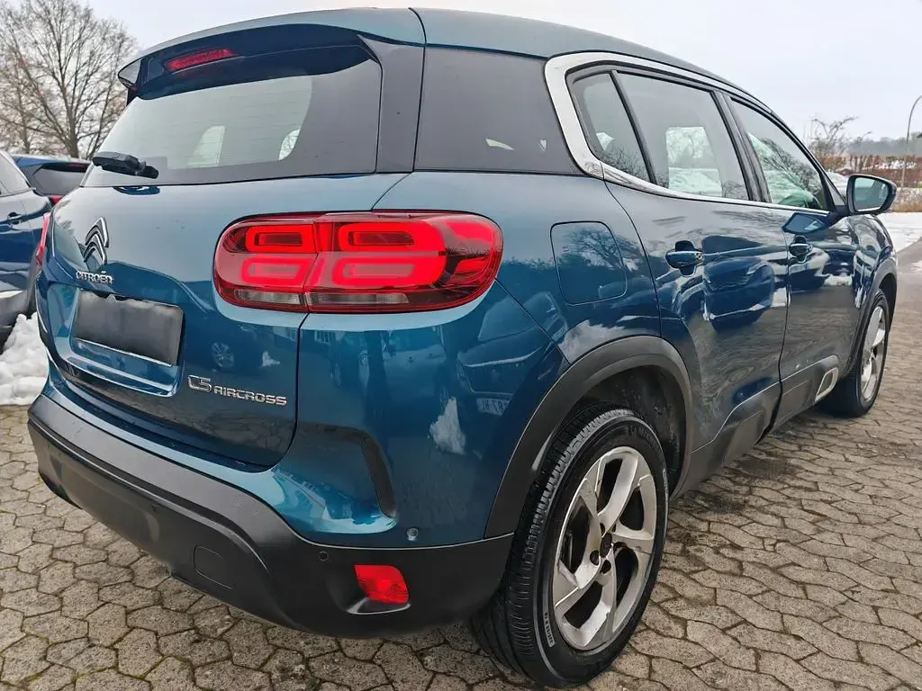 Gebraucht Citroën C5 Aircross PureTech 131 PS (96 kW) 2022 Blau SUV
