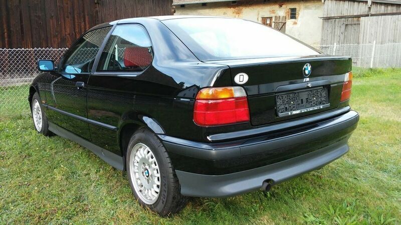 Gebraucht BMW 316 Compact 102 PS (75 kW) 1996 Schwarz Kleinwagen