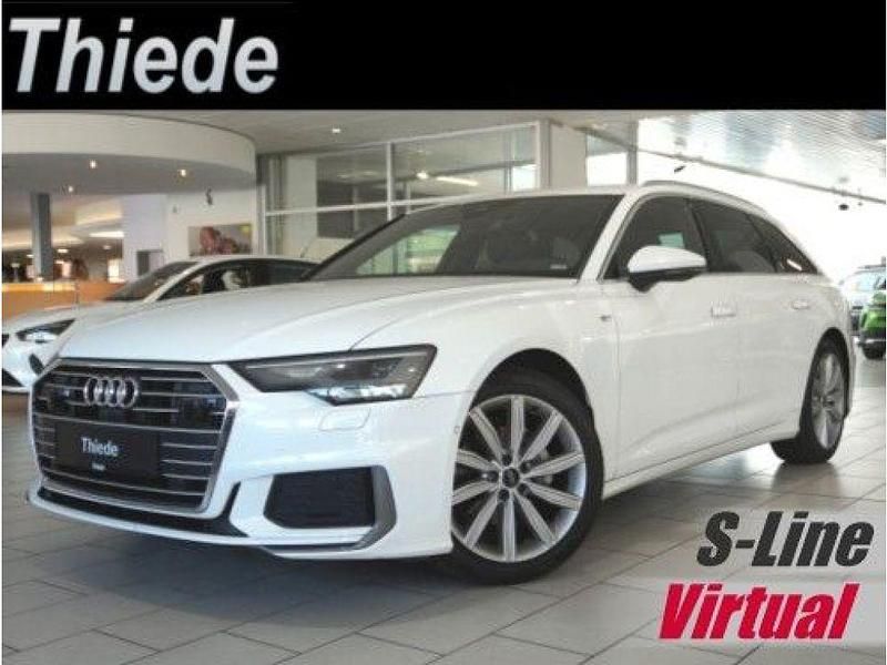 Ibisweiss Gebraucht 2021 Audi A6 S-Line Kombi | 28.620 € (Guter Preis) - Bild 1/3