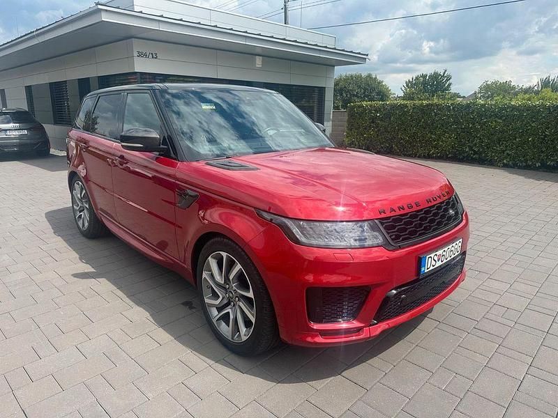 Rot Gebraucht 2018 Land Rover Range Rover Sport Autobiography SUV | 39.999 € (Superpreis) - Bild 1/4