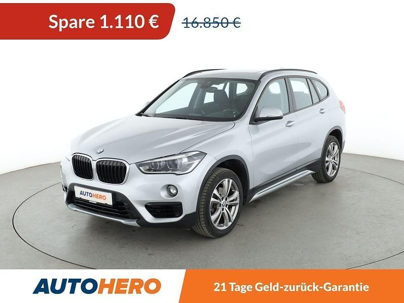 Grau Gebraucht 2017 BMW X1 Sport Line SUV | 15.740 € (Fairer Preis) - Bild 1/3