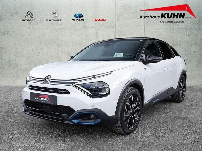 Weiß Gebraucht 2023 Citroën e-C4 Shine Limousine | 20.880 € (Fairer Preis) - Bild 1/4