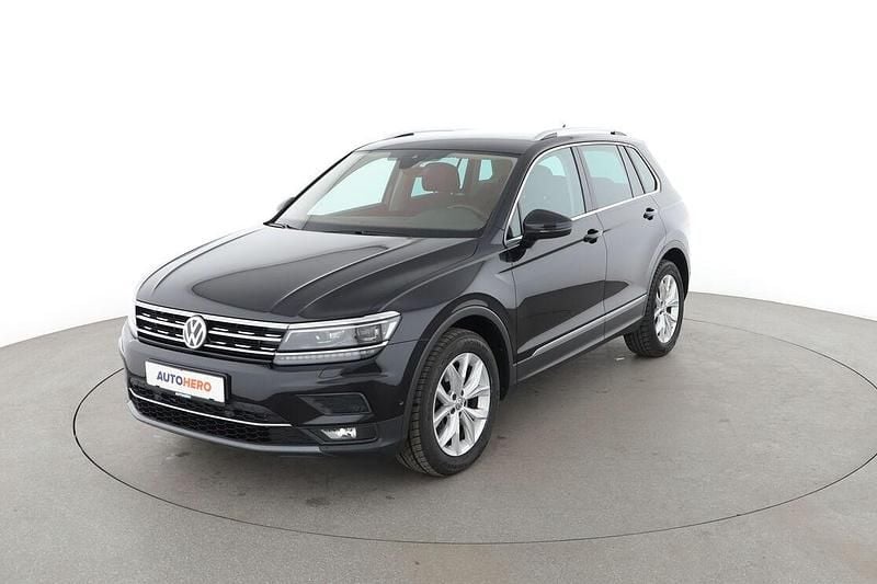Schwarz Gebraucht 2018 VW Tiguan Highline SUV | 23.940 € (Guter Preis) - Bild 1/3